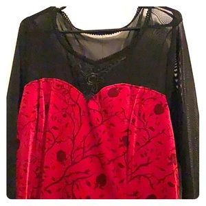 Torrid size 2 once upon a time evil queen dress